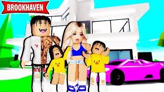 I Became TWINS With My BOYFRIEND In BROOKHAVEN…We Got ADOPTED! (Roblox Brookhaven RP)