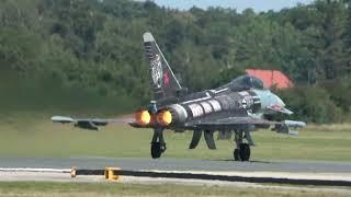 [4K] Amazing Eurofighter Takeoff at Neuburg ETSN - Display pilot "Noble"