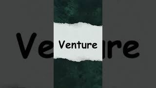 How to pronounce word VENTURE #pronunciation #wordaily #youtubeshorts