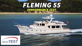 Fleming Yachts 55 (2018-) Test Video - By BoatTEST.com