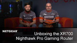 Unboxing the Nighthawk Pro Gaming XR700 WiFi Router | NETGEAR