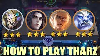 MAGIC CHESS GO GO THARZ WITH BEST SYNERGY  EXPLAINED