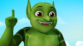 Greedy Monster Cartoon Story | Bedtime Stories Collection for kids | Infobells