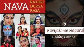 Navaratri | Nava Durga | Navarasa | Vijayadashami | Makeup | Kavyashree Nagaraj | Halifax | Canada |