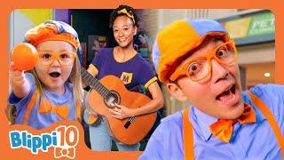 Blippi Buddies: Fun Adventures with Friends! - Blippi Top 10 | Educational Videos for Kids