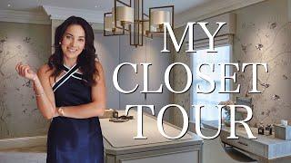 MY CLOSET TOUR - INTERIOR DESIGNER DRESSING ROOM & WARDROBE REVEAL