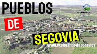 PUEBLOS DE SEGOVIA -  RODA DE ERESMA - Vista aerea DRON 4 K