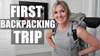 This is a recipe for disaster | Getting Ready for my FIRST Backpacking trip