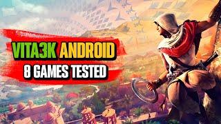 Vita3k Android Gameplay - PS Vita Emulator - New Games Tested