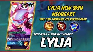 LYLIA NEOBEAST SKIN! PARAH SIH ! BUILD LYLIA PALING SAKIT 2023 MOBILE LEGENDS