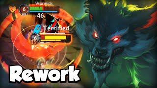 Warwick Rework is Broken? (24 Kills) - Build & Runes - Wild Rift Gameplay