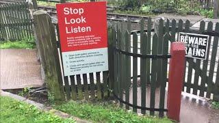 Consall Forge (User Worked) Level Crossing, Staffordshire