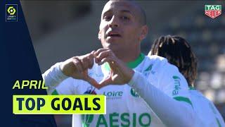 Top goals Ligue 1 Uber Eats - April (season 2020/2021)