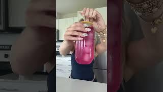 Homemade mango dragonfruit Starbucks refresher #shorts #short #Hopeee