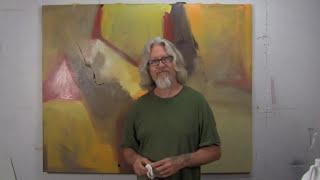 Demo From "Intro to Abstract Painting " with Andy Morris