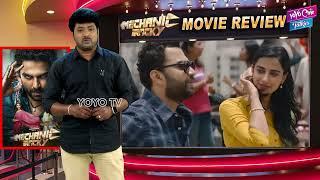 Mechanic Rocky Movie Review | Vishwaksen | Meenakshi | Mechanic Rocky Movie | YOYO Cine Talkies