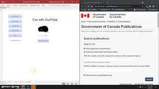 Quick Start - Using the GovPubs database