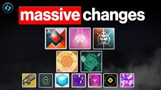 30 HUGE Changes coming in The Final Shape (Sequel Level Updates) - Destiny 2