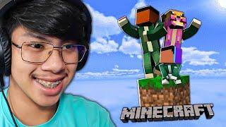 Minecraft But, One Block With Unickus & YzzieBoi...