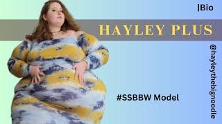 SSBBW Curves By HAYLEY BBW Plussize Fashion Moda |Curvy Figure |Body Positive |Biography |US models