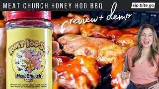 Meat Church Honey Hog BBQ Rub Review (On Smoked Chicken Thighs)