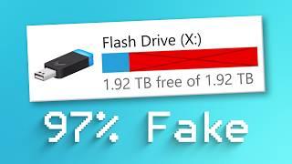 Are Your Flash Drives Mostly Fake? (Worse Than You Think)