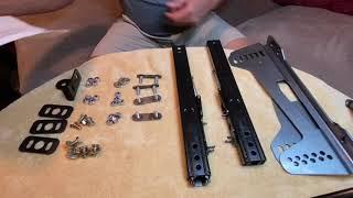 PCI Toyota MR2 Spyder Slider Seat Mount Assembly Instructions