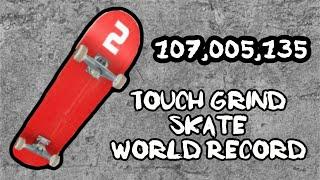 Touch Grind Skate 2 World Record Competition Mode 107,005,135