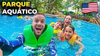 PARQUE AQUÁTICO EM ORLANDO - Família Brancoala