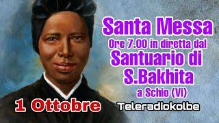 S. Messa in diretta dal Santuario di S. Bakhita a Schio ore 7.00 [01/10/2024]