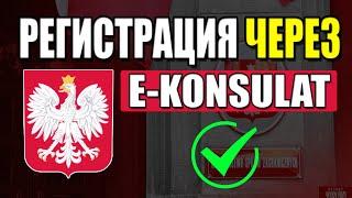 Виза в Польшу! Как зарегистрироваться через e-konsulat? #ekonsulat