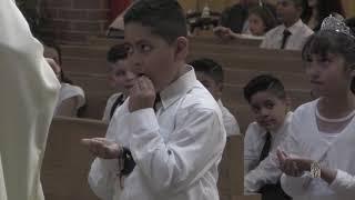 St. Bernard Catholic Church celebrates the first communion Class of 2018