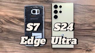 Samsung Galaxy S24 Ultra vs Samsung Galaxy S7 Edge