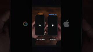 Google Pixel 9 vs iPhone 14 Boot Up Test