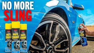 How to Properly Apply Tire Shine - No More Sling!