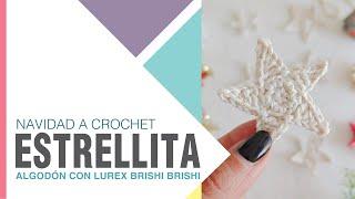 ⭐ APRENDÉ A TEJER ESTRELLITAS navideñas a crochet ⭐ 3 TAMAÑOS ⭐ Ideal principiantes a crochet ⭐