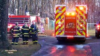 Tragic Blaze Rips Through Chester Twp Home On North Road..