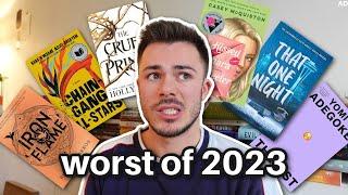 the WORST books i read in 2023 (of the 200+ i read)