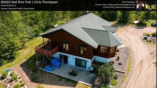 Spooner, Wisconsin Yellow River Home for Sale on 15 Acres | N5020 Red Pine Trail | Chris Thompson