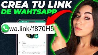 como crear link de WHATSAPP GRATIS PASO A PASO