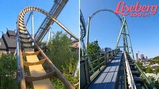 Every BIG Roller Coaster at Liseberg | Front Seat On-Ride POVs 4K