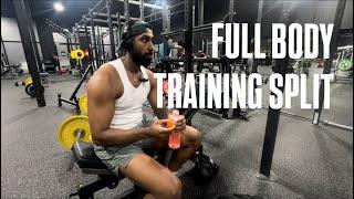 AMAN GURAYA | FULLY BODY TRAINING SPLIT |