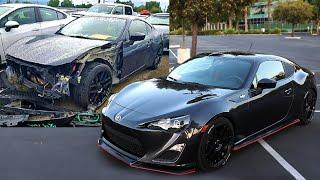 REBUILDING A WRECKED SCION FR-S IN 10 MINUTES - $2200 Scion FRS Rebuild