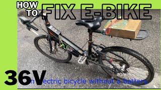 DIY Electric Bike: From Battery Making to Tire Repair!