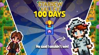 100 Days of Stardew Valley | Poxial VS Sharky!