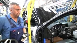 Production Mercedes C-class w204. Plant in Sindelfingen.