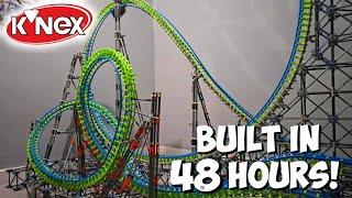 Can I Build a K'nex Roller Coaster in 48 HOURS - SPEED BUILD CHALLENGE