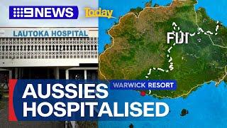 Australians in hospital after drinking at Fiji resort | 9 News Australia