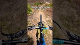Always Vibing Down The Whole Hill  #mtb #shorts #bike #subscribe
