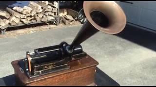 Rare 1908 Edison Home Phonograph Model C Sold Only In New York State